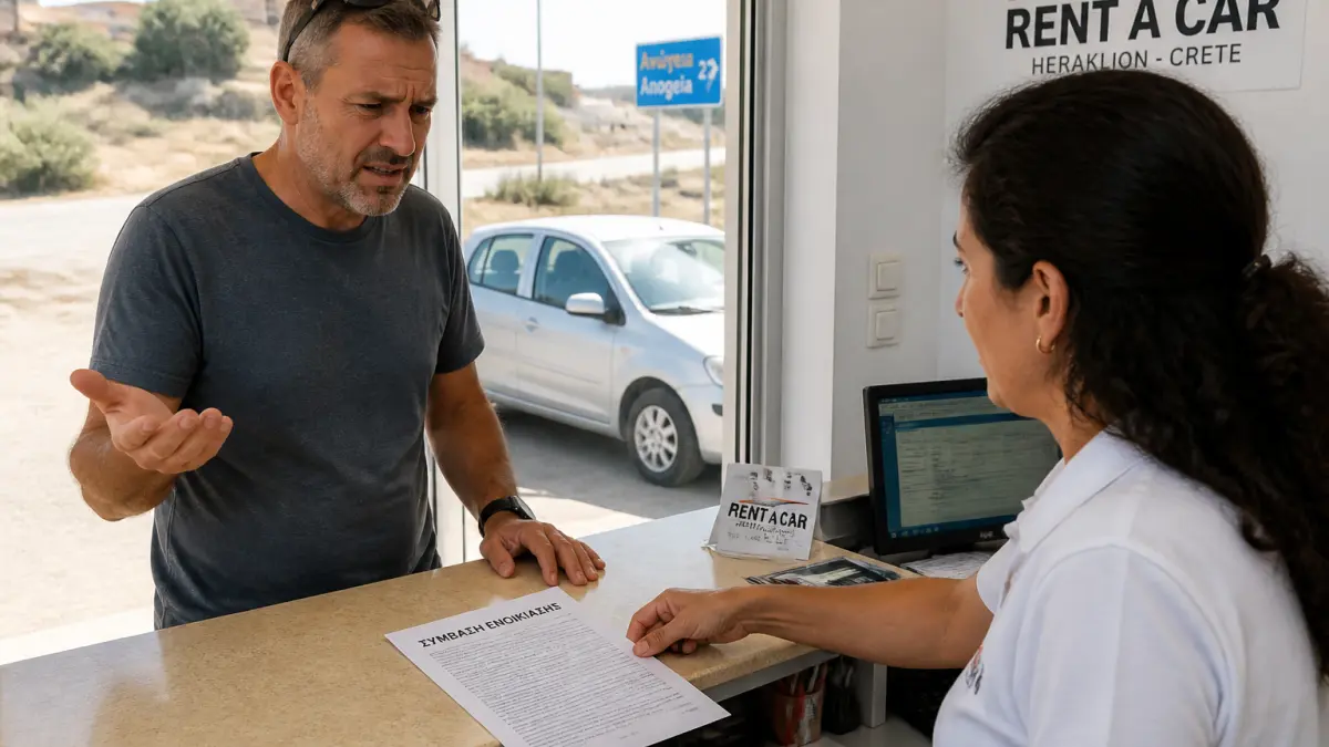 Road trip en Crète : ces 5 erreurs de location qui doublent votre budget