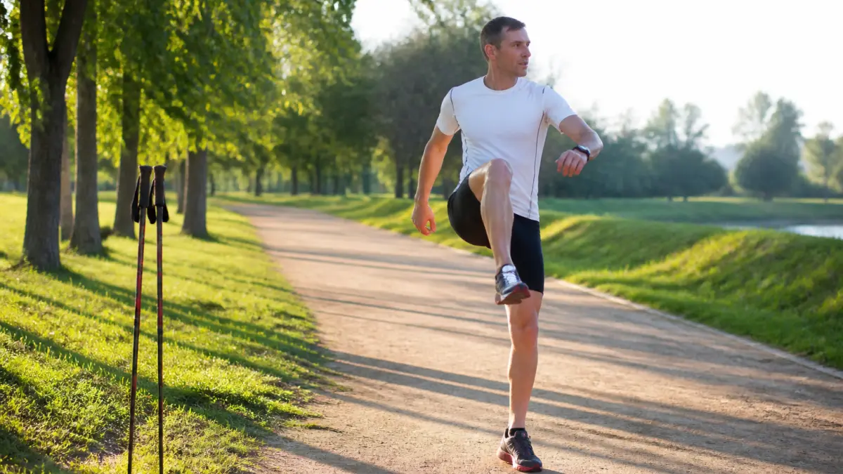 Ne débutez pas la marche nordique sans ces exercices d'échauffement indispensables pour prévenir les blessures et optimiser vos performances