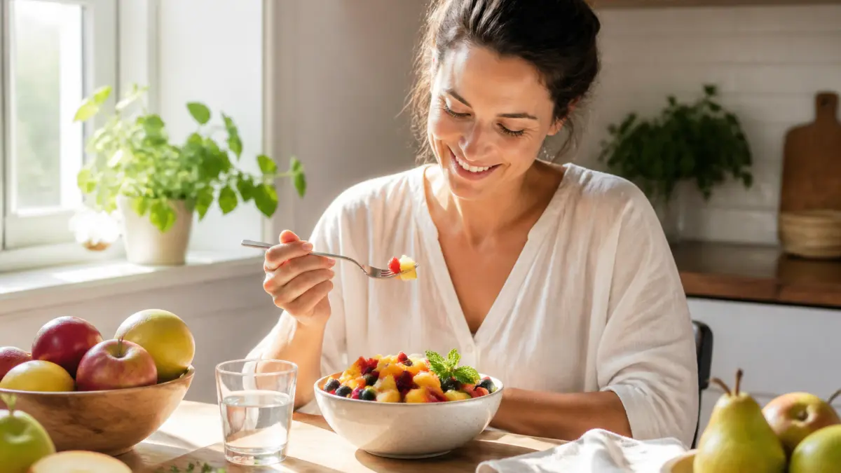 Depuis que je substitue le sucre par des fruits, je redécouvre la saveur des aliments et je me sens mieux chaque jour