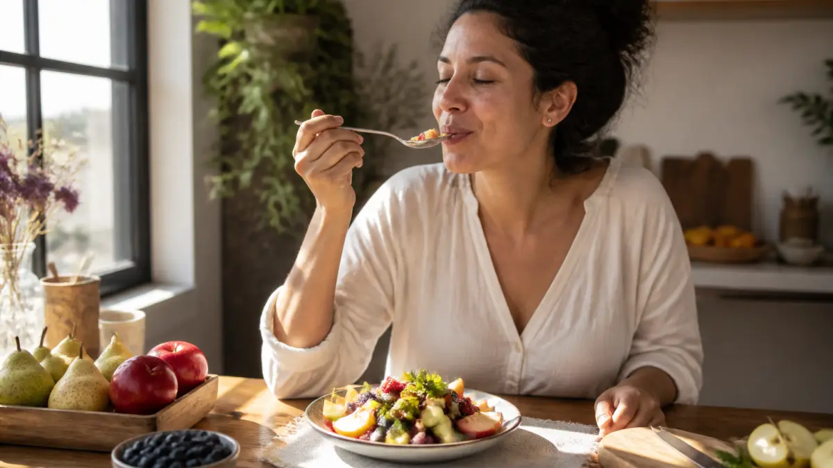 Depuis que je substitue le sucre par des fruits, je redécouvre la saveur des aliments et je me sens mieux chaque jour