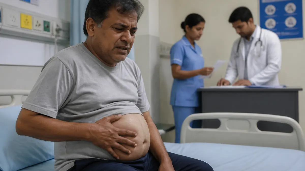 Vivre avec une éventration peut provoquer des complications graves et nécessiter une intervention urgente