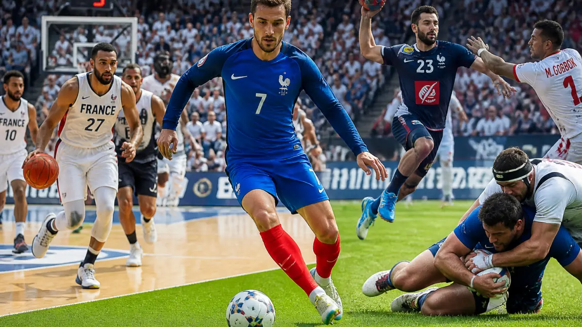 Les sports d'équipe les plus prisés en France d'après une étude récente