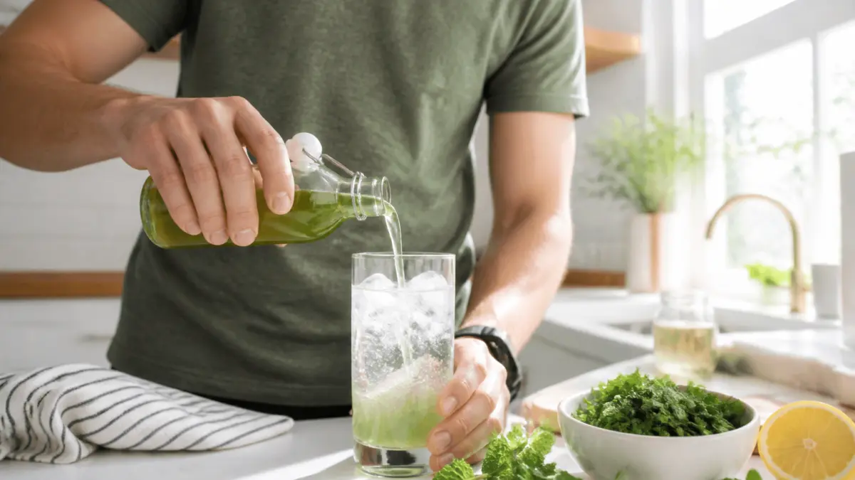 Préparez un sirop de menthe maison en 30 minutes pour moins de 5 € et rafraîchissez vos boissons