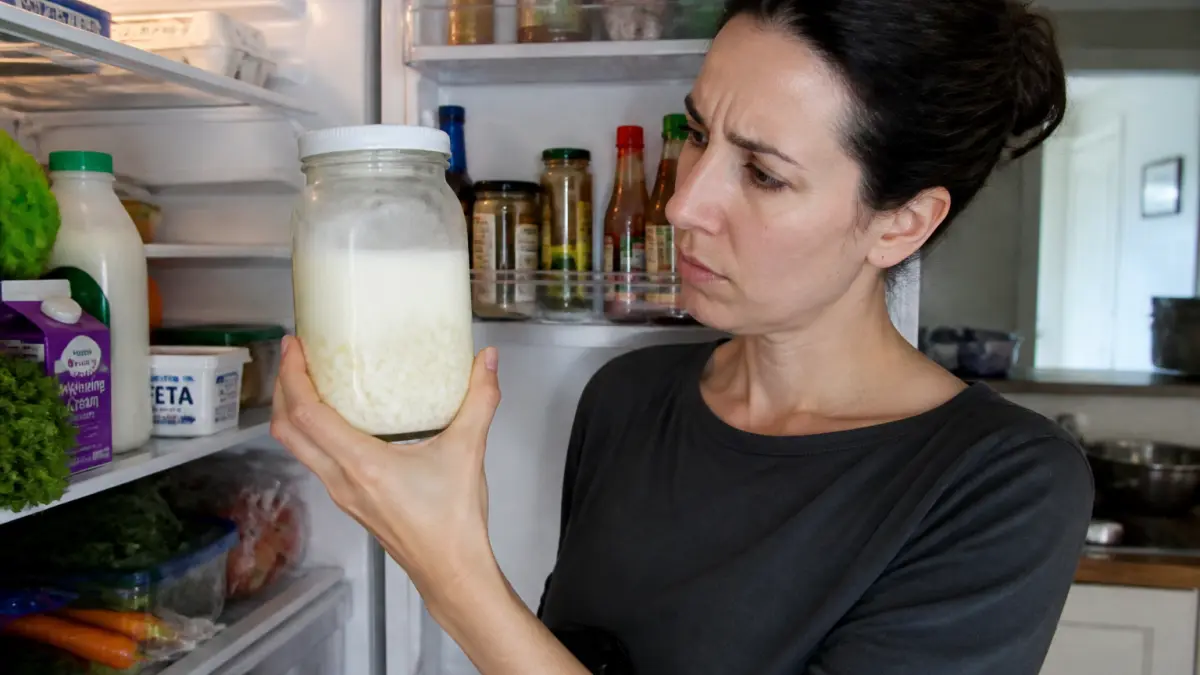 Vous avez été dupé : le kéfir ne se conserve pas longtemps au réfrigérateur et voici la raison