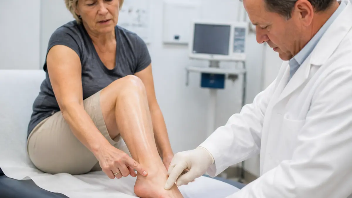 Douleur au côté extérieur du pied : le nerf sural en cause