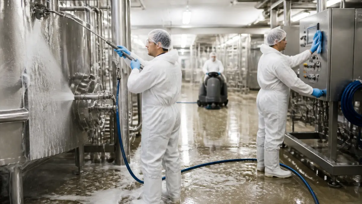 Nettoyage industriel en usine : méthodes et bonnes pratiques