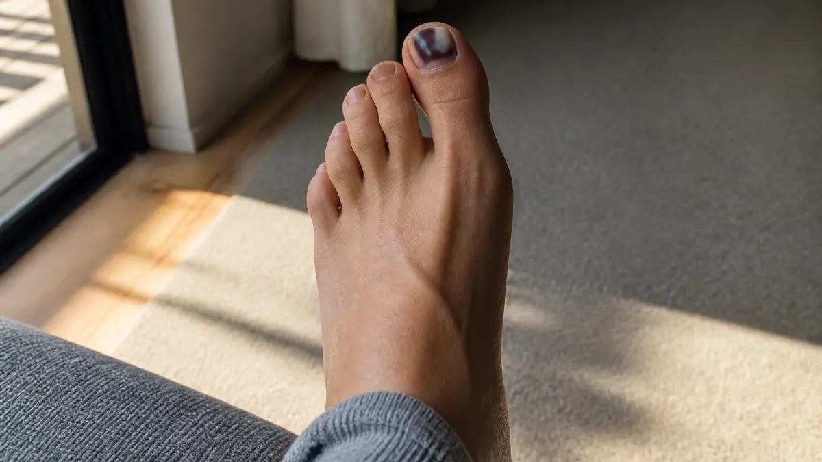 Ongle bleu : causes possibles et quand consulter