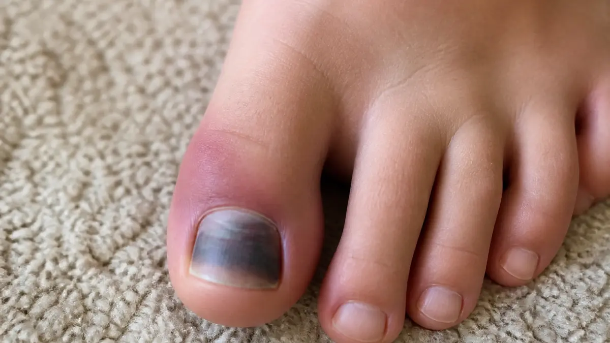 Ongle bleu : causes possibles et quand consulter