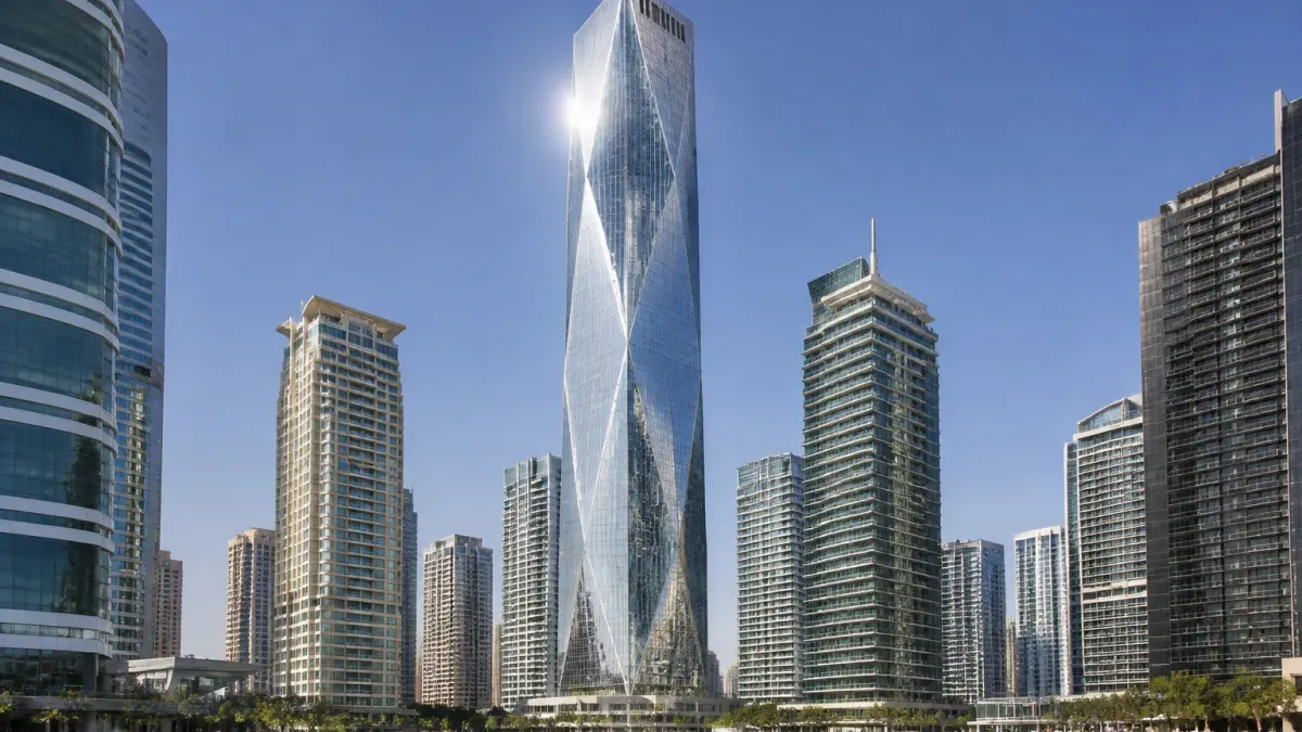 Almas Tower : 363 mètres de hauteur, mais que cache ce gratte-ciel ?