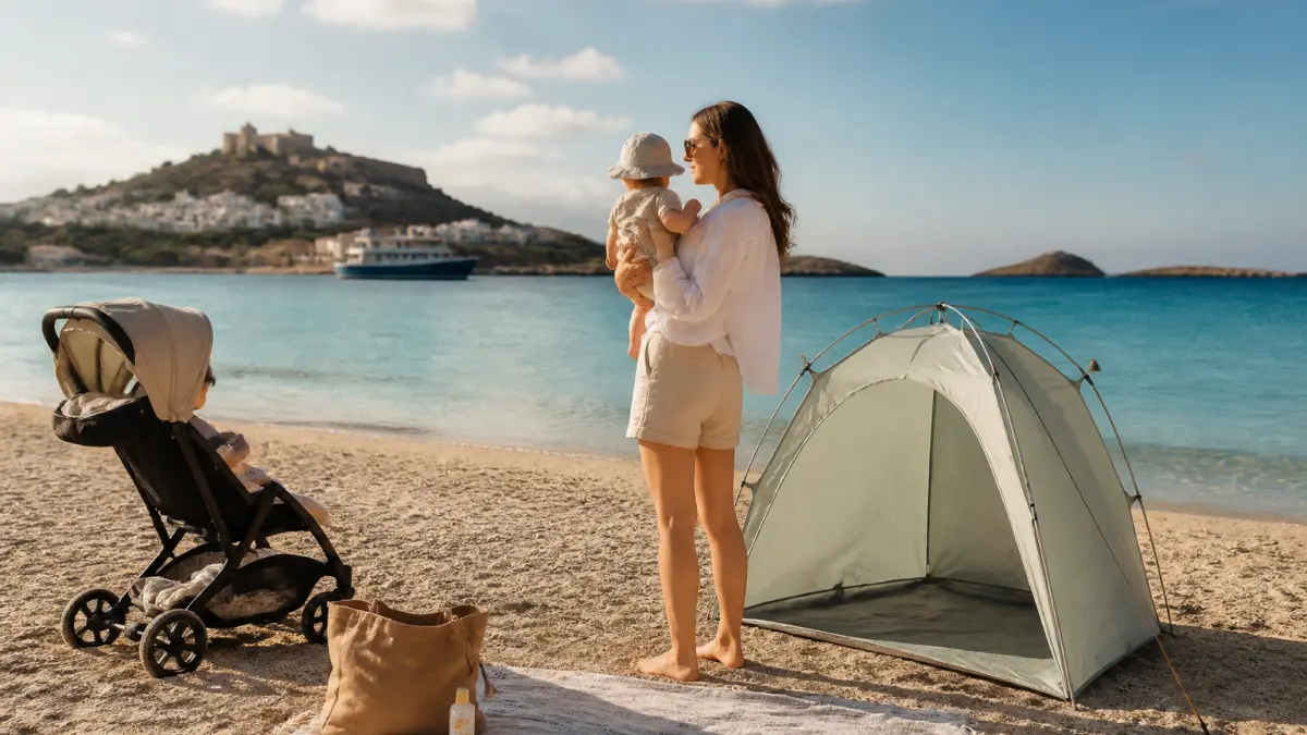 Crète avec bébé : les 5 essentiels pour un voyage serein