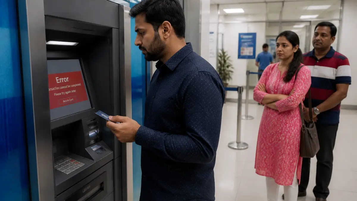 Distributeur bloqué : le geste simple pour débloquer votre carte